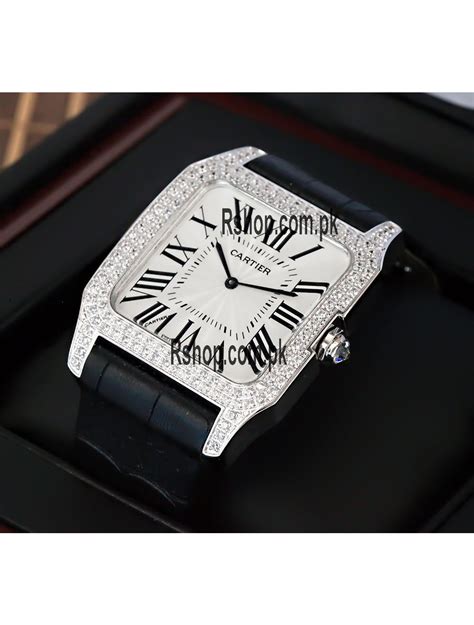 cartier santos deals|cartier santos 100 diamond price.